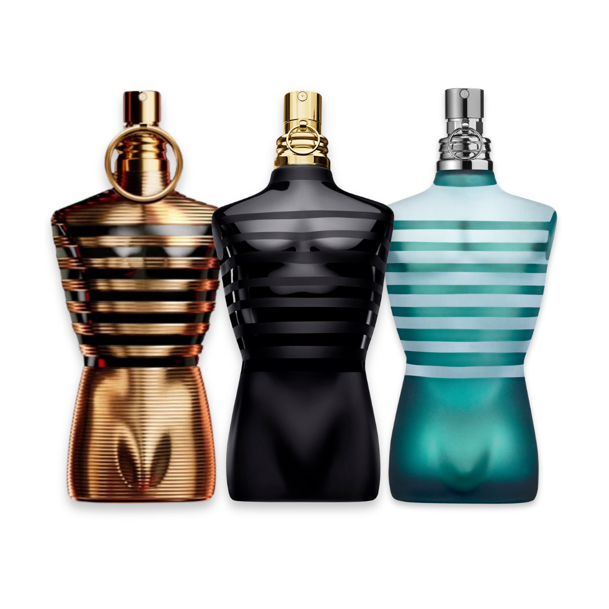 Le Male Set parfum sample set met handgevulde samples
