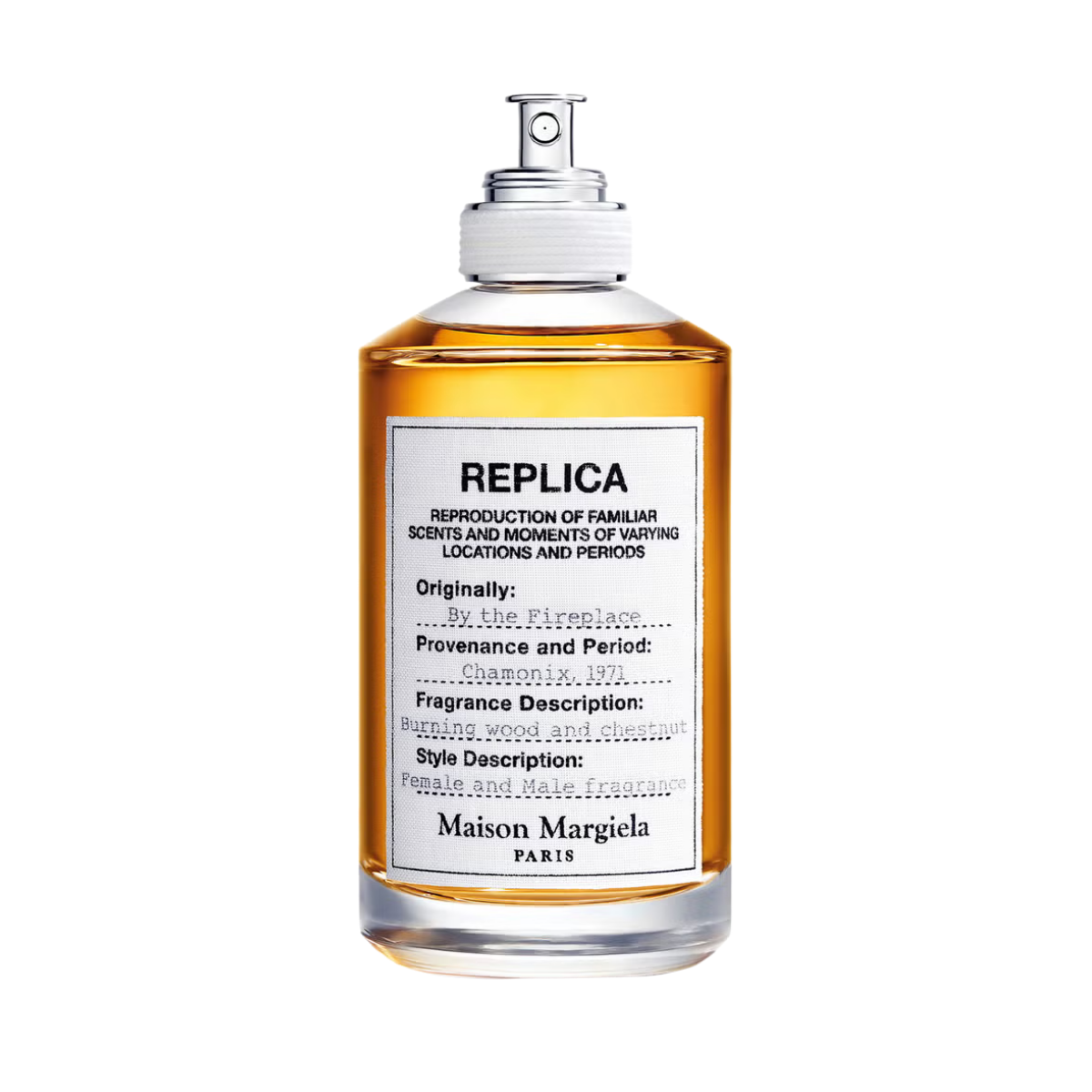Maison Margiela By the Fireplace Eau de Toilette sample tester flesje voor mannen en vrouwen