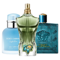 Proefset zomer met Light Blue Eau Intense, Le Beau Paradise Garden en Versace Eros Eau de Parfum – frisse parfum samples voor mannen